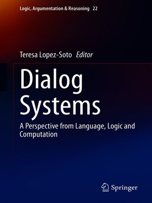 cover image of Dialog Systems